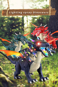 Jouet pour enfants dinosaure électrique cinq Dragons volants son et lumière marche balançoire modèle jouet - Product Image 2