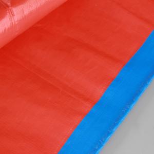 Bâche PE imperméable bleue et orange, épaissie, pour extérieur, protection solaire, résistante à l'eau, <span class=keywords><strong>isolante</strong></span> thermique - Product Image 4