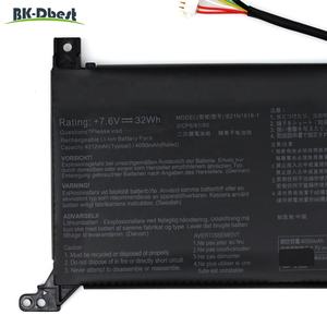 แบตเตอรี่แล็ปท็อปคุณภาพสูง B21N1818-1 สำหรับ <span class=keywords><strong>Asus</strong></span> <span class=keywords><strong>VivoBook</strong></span> <span class=keywords><strong>14</strong></span> <span class=keywords><strong>15</strong></span> F409UA M409DA X409DA F509UB X509UA ซีรีส์ - Product Image 3