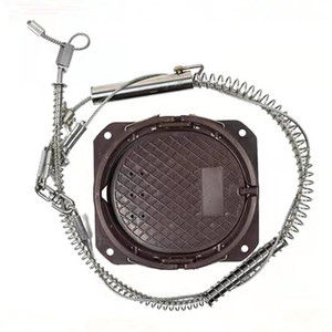 Trampa para Animales Salvajes de Metal Galvanizado y Acero Inoxidable, Resistente, para Cerdos Salvajes, Captura de Grandes Bestias, Protección de Granjas - Product Image 1