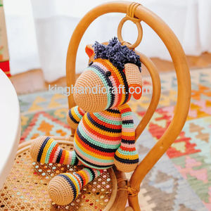 เก้าอี้เด็กทำมือหวายธรรมชาติสำหรับห้องนั่งเล่นเก้าอี้เด็กทำด้วยมือเป็นมิตรกับสิ่งแวดล้อม - Product Image 2