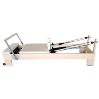 Machine de Pilates Reformer en bois de chêne pour exercices corporels à domicile, idéale pour studio de yoga - Prix abordable