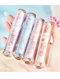 KAQILI Présentoir de rouge à lèvres liquide mat étanche sans transfert Tube de couleur bonbon longue durée 24pcs brillant à lèvres en velours - Product Image 2