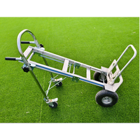 Chariot pliable en acier inoxydable pour château gonflable, chariot de transport robuste, certifié CE, garantie 1 an