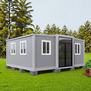 Hogar contenedor expandible compacto de 20 pies para espacio adicional en uso de granja - Product Image 1