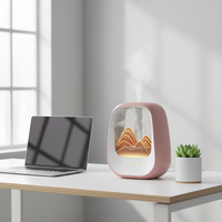 Haut-parleur Winbridge avec humidificateur, sons de gouttelettes d'eau et de pluie pour le sommeil et l'utilisation en intérieur