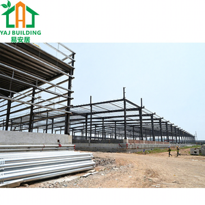 โกดังโครงสร้างเหล็กแบบไม่มีเสาตรงกลาง - Product Image 1