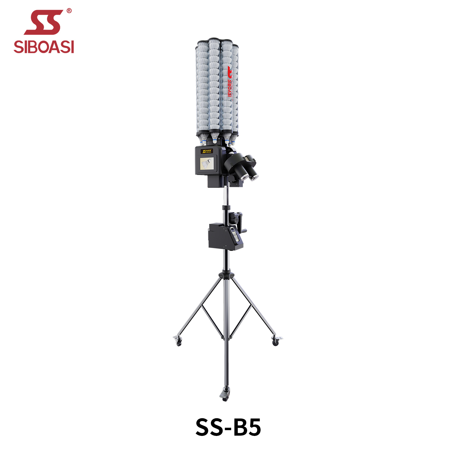 SIBOASI Serving Badminton Shuttle Feeder Machine B5