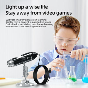 Microscopio Digitale USB Portatile HD 640*480P 50-1000X con Illuminazione LED per Uso Industriale, Vendita all'Ingrosso - Product Image 4