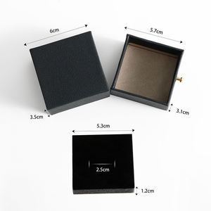 Cajas de Cartón Pequeñas Ecológicas con Logotipo Personalizado, Cajas de Regalo Vacías con Cajón, Cajas para Joyería, Cajas para Collares, Pendientes, Anillos, Caja de Empaque para Joyería - Product Image 2