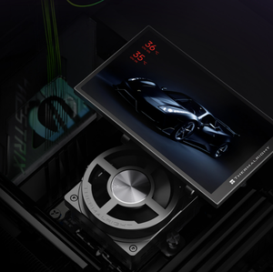 Para Dynamic, Refrigeración Líquida ARGB BLACK de 360°, Rodamiento de Fluido, 70.84 CFM, Pantalla de 5.5 Pulgadas, Disipación para Todas las Plataformas - Product Image 4