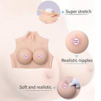 Seins en silicone pur, faux seins en silicone, seins transgenres en plusieurs formes et tailles pour travestis