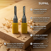 Fraiseuses TCT haute performance SUPAL pour le façonnage de panneaux de bois, MDF, PVC et de panneaux composites – Outil OEM