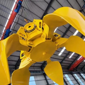 Customizable <b>Heavy</b> <b>Duty</b> Clamshell Grab <b>Bucket</b> for Construction for Industrial Cranes and Excavator Crane Hydraulic Mechanical - Product Image 1