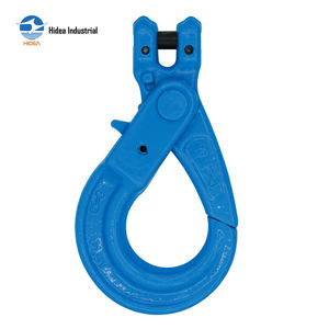 Gancho de Elevación Industrial HIDEA, Gancho de Acero Aleado de Alta Resistencia, Gancho de Elevación <span class=keywords><strong>G100</strong></span> con Cierre Automático - Product Image 2