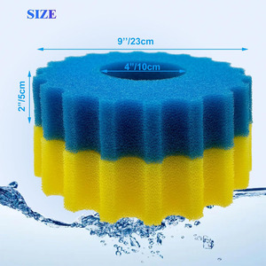 Tampon filtrant éponge compatible avec Grech/SUNSUN CPF 2500 filtres de bassin à pression Koi Fish, <span class=keywords><strong>mousse</strong></span> d'aquarium pour la <span class=keywords><strong>filtration</strong></span> - Product Image 5