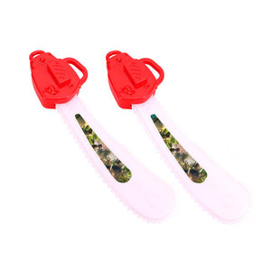 Jouet tronçonneuse lumineuse en plastique, clignotant, pour enfants et jeunes, jouets-outils à piles - Product Image 3