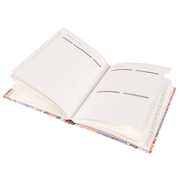 OEM al por mayor semanal mensual Agenda planificador libro costura encuadernación planificador diario con impresión Offset hecho de papel de Arte de cartón