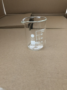 50Ml <span class=keywords><strong>250Ml</strong></span> 500Ml 1000Ml Hittebestendige Kwarts Maatbekers Glas Lage Vorm Beker Te Koop - Product Image 2