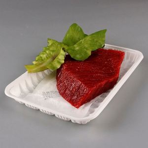 160x110mm Fish and <b>Poultry</b> Seafood Disposable White Absorber Food <b>Meat</b> Absorbent Pad - Product Image 4