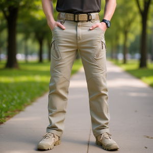 Jeans Homme Personnalisés Meraj Sports Grande Taille Coupe Droite Taille Moyenne 100% Coton Décontracté Écologique Respirant Imperméable - Product Image 2