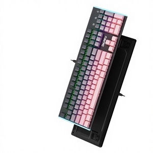 Teclado Mecánico LK165 DAREU con Grabado Lateral, Retroiluminación Multicolor, Alto Valor Estético, Cableado USB, Programable para Juegos - Product Image 1