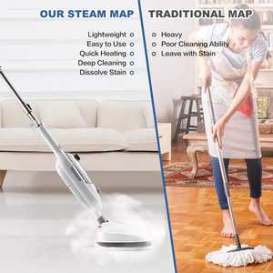 <span class=keywords><strong>Nettoyeur</strong></span> <span class=keywords><strong>vapeur</strong></span> multifonctionnel et balai <span class=keywords><strong>vapeur</strong></span> électrique manuel haute température pour usage domestique 1000-1399W - Product Image 3