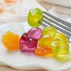 Bonbons gélifiés fruités aux raisins verts pelés, exotiques, <span class=keywords><strong>en</strong></span> gros, fabricant de marque privée, snacks asiatiques, logo personnalisé, collation de fête, <span class=keywords><strong>en</strong></span> vrac - Product Image 4