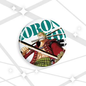 Anime 58-75mm lencana Laser Pin logam kulkas kalender Magnet terukir desain Digital - Product Image 2