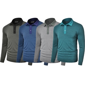 OEM Custom Quick Dry Golf Tees Long Sleeve Golf Polo <strong>Shirt</strong> Spring <strong>Fall</strong> ODM OEM for Men Boys <strong>T</strong> <strong>Shirts</strong> - Product Image 1