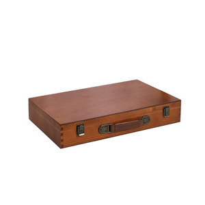 Custom Romantic Anniversary Gift Walnut Wooden Keepsake Box High-End Style Packaging Wooden Box Luxury Wooden Perfume Box