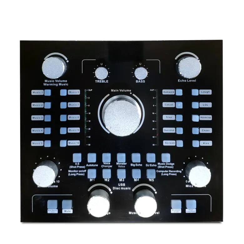 Manufaktur direkt usb soundkarte oem modul midi für studio