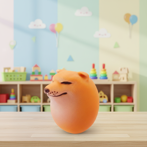 Sıcak Satış Komik Shiba Inu Şaka Oyuncağı Özelleştirilebilir Köpek Yumurta Anti-Stres Sıkma Oyuncağı Erkek & Kız Çocukları Ofis Kullanımı Toptan Satış - Product Image 3