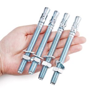 핫 세일 탄소강 웨지 앵커 M10 M12 블루 아연 콘크리트 앵커 임베디드 확장 웨지 앵커 - Product Image 3