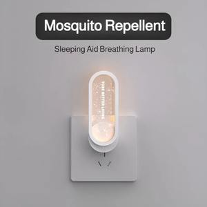 Lampe de nuit LED anti-insectes, piège à mouches enfichable, répulsif électronique anti-moustiques pour la maison - Product Image 5