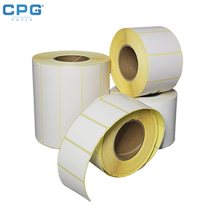 Etiqueta Térmica Directa para Almacén, Etiqueta Adhesiva con Código de Barras, Rollo de Etiquetas Térmicas, Autoadhesivas, en Blanco, para Gestión de Activos y Sistemas de Logística - Product Image 1