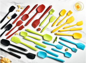 DFY Juego de raspador de silicona de 6 piezas Utensilios de cocina para hornear y repostería Herramientas - Product Image 5