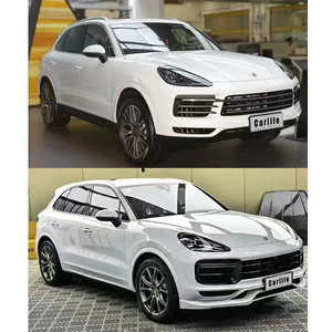 Kit carrosserie <span class=keywords><strong>Cayenne</strong></span> pour <span class=keywords><strong>Porsche</strong></span> <span class=keywords><strong>Cayenne</strong></span> 9Y0.1 2018-<span class=keywords><strong>2023</strong></span> ans, modèle Turbos amélioré comprenant des pare-chocs avant arrière et un diffuseur de lèvres TKT - Product Image 3