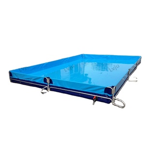 Bacs <span class=keywords><strong>à</strong></span> Poissons Extérieurs en Bâche PVC pour l'Élevage Piscicole <span class=keywords><strong>à</strong></span> <span class=keywords><strong>Vendre</strong></span> - Product Image 1