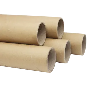 Núcleo de papel Kraft marrón para cinta adhesiva