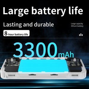 Consola de juegos portátil RG35XXH, batería de 3300mAh, WiFi, 64GB de almacenamiento, emulador <span class=keywords><strong>PSP</strong></span>/PS1, hasta 8 horas de tiempo de reproducción - Product Image 3