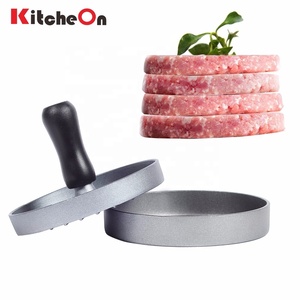 Ultimo New Handmade Rotonda <span class=keywords><strong>Hamburger</strong></span> Patty Mold <span class=keywords><strong>per</strong></span> la Griglia - Product Image 4