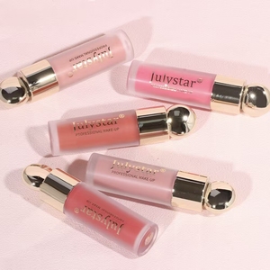 Palette de fard à joues liquide végétalien OEM avec logo personnalisé pour le visage, fini naturel et waterproof, formule minérale, 7,5 g, taille standard - Product Image 3