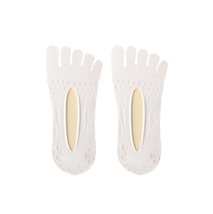 Femmes été cinq <span class=keywords><strong>doigts</strong></span> Yoga <span class=keywords><strong>chaussettes</strong></span> velours maille <span class=keywords><strong>chaussettes</strong></span> courtes anti-dérapant respirant décontracté Invisible section mince orteil fendu - Product Image 5