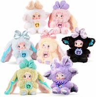 Nommi Fantasy World – Boîtes mystères en peluche mignonnes, figurines, porte-clés, jouets de collection, cadeau surprise, pendentif