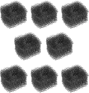 Filtre de remplacement pour <span class=keywords><strong>fontaine</strong></span> à eau pour animaux de compagnie, ensemble d'éponges pré-filtre en charbon actif, filtre en mousse de remplacement noir pour <span class=keywords><strong>fontaine</strong></span> à eau pour chat et chien - Product Image 3