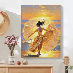 Nuovo arrivo fai da te pieno di diamanti al mare Beauty Dancer Kit de Pintura de Diamantes donne Sexy decorazioni per la casa 5D quadri di diamanti - Product Image 4