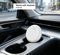 Mini traceur GPS intelligent sans fil anti-perte, double système compatible iOS, localisateur d'objets, porte-clés, porte-monnaie, bagages, animaux de compagnie, étanche