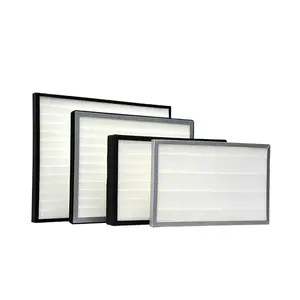 Disposable Mini pleated glass fiber hepa 11 filter for clean room