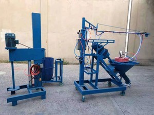 Máquina pulverizadora de GRC de fábrica con mezclador, maquinaria pulverizadora de fibra de vidrio GRC, máquina pulverizadora de mortero de <span class=keywords><strong>cemento</strong></span> de fibra de vidrio para artesanías en relieve - Product Image 1